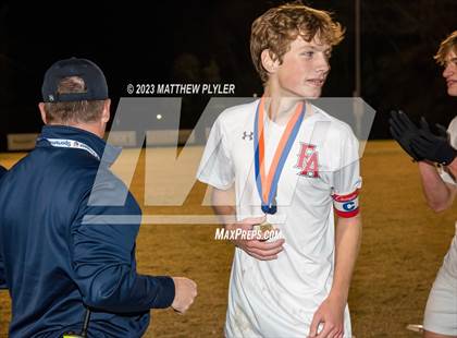 Thumbnail 3 in Community School of Davidson vs. Franklin Academy (NCHSAA 2A Final - Awards) photogallery.