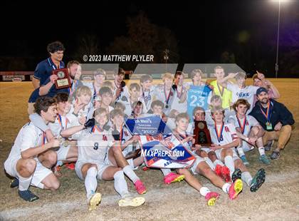 Thumbnail 1 in Community School of Davidson vs. Franklin Academy (NCHSAA 2A Final - Awards) photogallery.