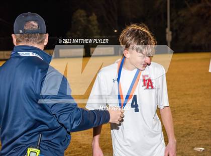 Thumbnail 1 in Community School of Davidson vs. Franklin Academy (NCHSAA 2A Final - Awards) photogallery.
