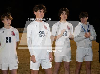 Thumbnail 1 in Community School of Davidson vs. Franklin Academy (NCHSAA 2A Final - Awards) photogallery.