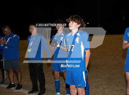 Thumbnail 1 in Community School of Davidson vs. Franklin Academy (NCHSAA 2A Final - Awards) photogallery.