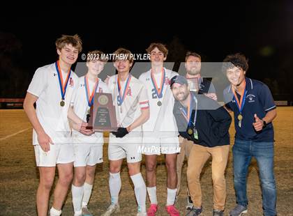 Thumbnail 1 in Community School of Davidson vs. Franklin Academy (NCHSAA 2A Final - Awards) photogallery.