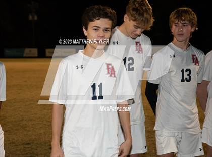 Thumbnail 1 in Community School of Davidson vs. Franklin Academy (NCHSAA 2A Final - Awards) photogallery.