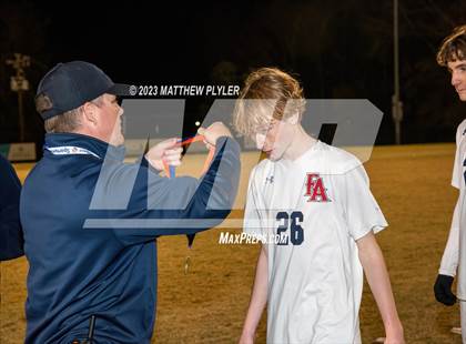 Thumbnail 1 in Community School of Davidson vs. Franklin Academy (NCHSAA 2A Final - Awards) photogallery.