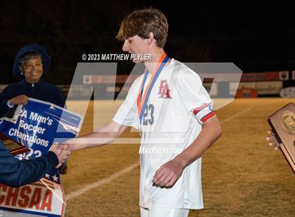 Thumbnail 2 in Community School of Davidson vs. Franklin Academy (NCHSAA 2A Final - Awards) photogallery.