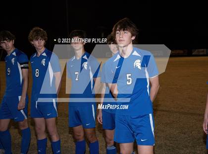 Thumbnail 1 in Community School of Davidson vs. Franklin Academy (NCHSAA 2A Final - Awards) photogallery.