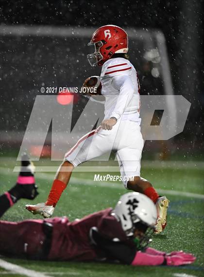 Thumbnail 1 in Fairport @ Aquinas Institute (NYSPHSAA Section V Class AA Quarterfinal) photogallery.