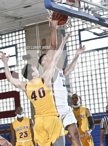 Thumbnail 3 in Archbishop Molloy vs Christ The King (CHSAA Spring Tournament) photogallery.