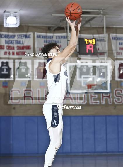 Thumbnail 3 in Archbishop Molloy vs Christ The King (CHSAA Spring Tournament) photogallery.