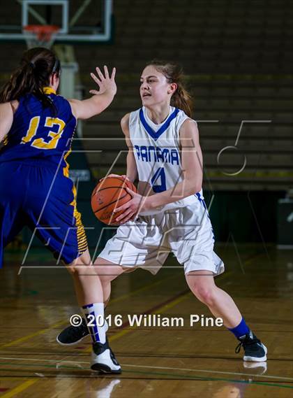 Thumbnail 2 in Panama vs. Heuvelton Central (NYSPHSAA Class D Final) photogallery.