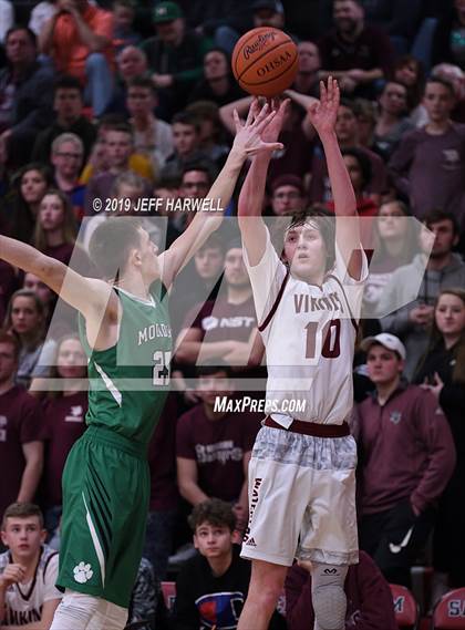 Thumbnail 2 in Waterloo vs. Mogadore (OHSAA DIII District Playoff) photogallery.