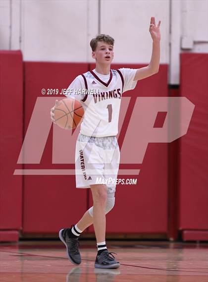 Thumbnail 3 in Waterloo vs. Mogadore (OHSAA DIII District Playoff) photogallery.