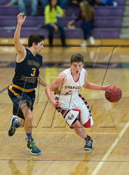 Thumbnail 3 in Summit Academy vs. Spanish Fork (Riverton Holiday Tourney) photogallery.