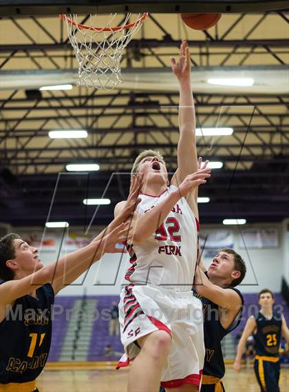 Thumbnail 2 in Summit Academy vs. Spanish Fork (Riverton Holiday Tourney) photogallery.