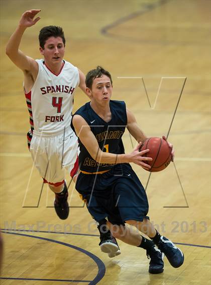 Thumbnail 1 in Summit Academy vs. Spanish Fork (Riverton Holiday Tourney) photogallery.