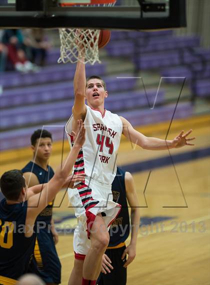 Thumbnail 2 in Summit Academy vs. Spanish Fork (Riverton Holiday Tourney) photogallery.