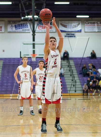 Thumbnail 3 in Summit Academy vs. Spanish Fork (Riverton Holiday Tourney) photogallery.