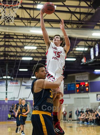 Thumbnail 2 in Summit Academy vs. Spanish Fork (Riverton Holiday Tourney) photogallery.