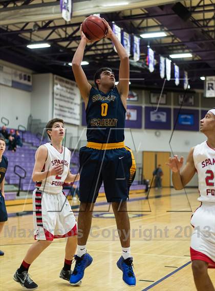 Thumbnail 2 in Summit Academy vs. Spanish Fork (Riverton Holiday Tourney) photogallery.