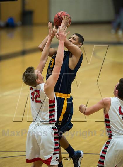 Thumbnail 2 in Summit Academy vs. Spanish Fork (Riverton Holiday Tourney) photogallery.