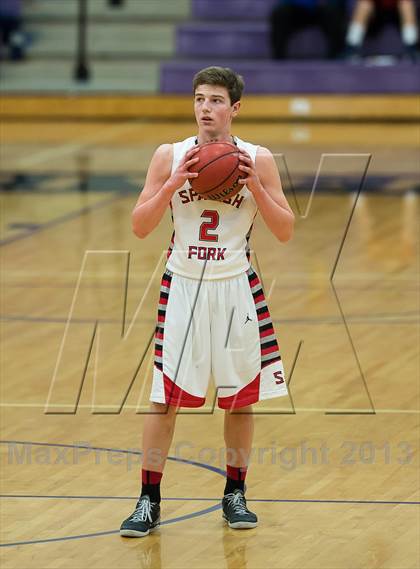 Thumbnail 2 in Summit Academy vs. Spanish Fork (Riverton Holiday Tourney) photogallery.