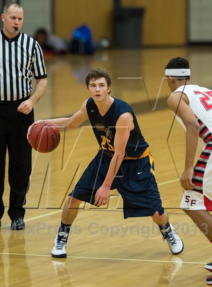Thumbnail 3 in Summit Academy vs. Spanish Fork (Riverton Holiday Tourney) photogallery.