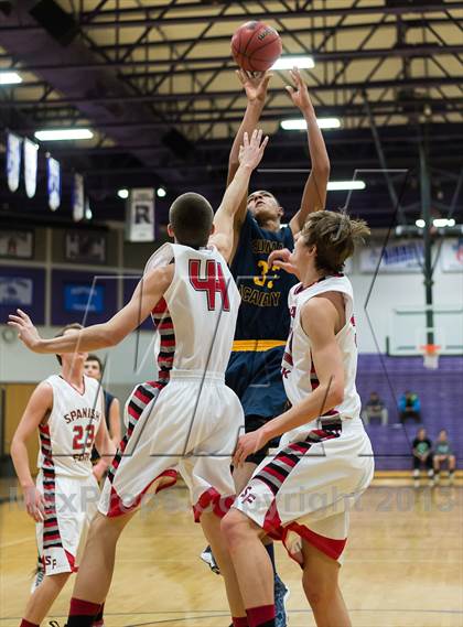Thumbnail 1 in Summit Academy vs. Spanish Fork (Riverton Holiday Tourney) photogallery.