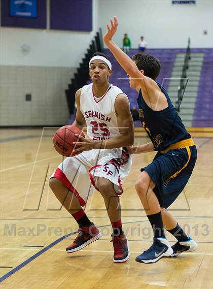 Thumbnail 3 in Summit Academy vs. Spanish Fork (Riverton Holiday Tourney) photogallery.