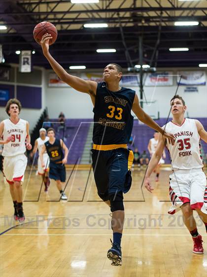 Thumbnail 1 in Summit Academy vs. Spanish Fork (Riverton Holiday Tourney) photogallery.