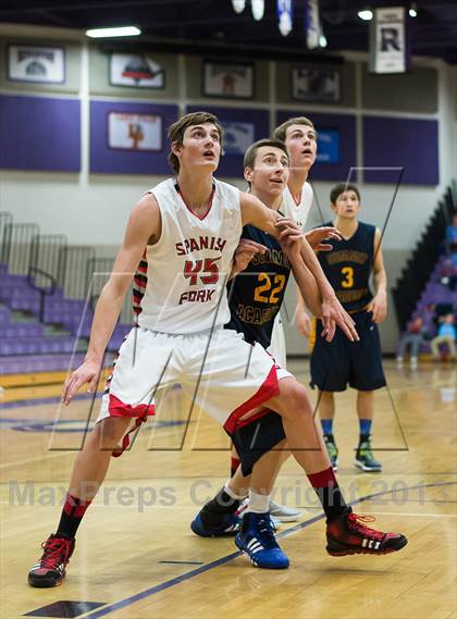 Thumbnail 2 in Summit Academy vs. Spanish Fork (Riverton Holiday Tourney) photogallery.