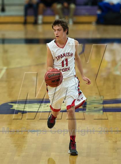 Thumbnail 1 in Summit Academy vs. Spanish Fork (Riverton Holiday Tourney) photogallery.