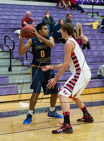 Thumbnail 3 in Summit Academy vs. Spanish Fork (Riverton Holiday Tourney) photogallery.