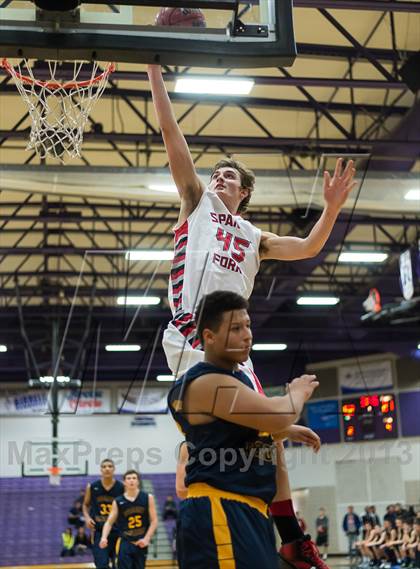 Thumbnail 3 in Summit Academy vs. Spanish Fork (Riverton Holiday Tourney) photogallery.