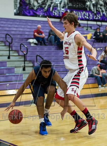 Thumbnail 1 in Summit Academy vs. Spanish Fork (Riverton Holiday Tourney) photogallery.