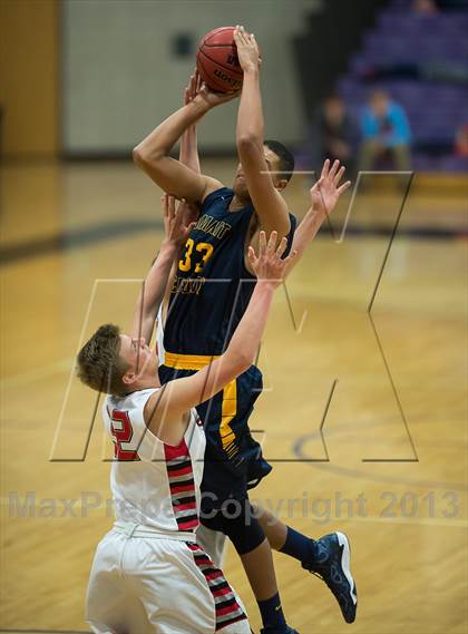Thumbnail 2 in Summit Academy vs. Spanish Fork (Riverton Holiday Tourney) photogallery.