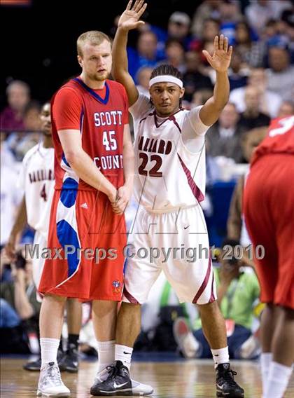 Thumbnail 3 in Ballard vs. Scott County (KHSAA Sweet 16 Semifinal) photogallery.