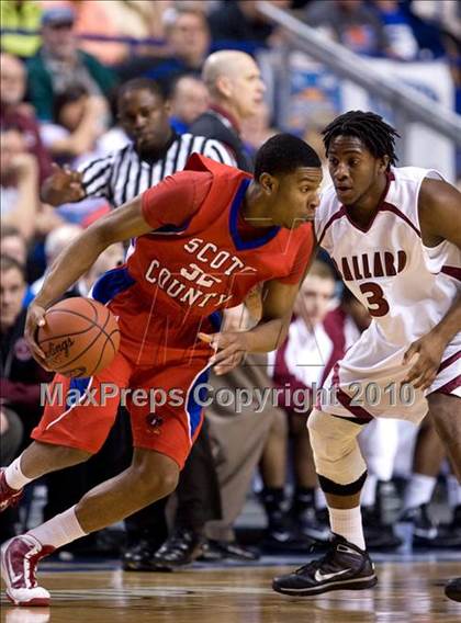 Thumbnail 1 in Ballard vs. Scott County (KHSAA Sweet 16 Semifinal) photogallery.