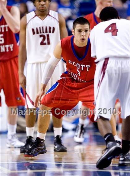 Thumbnail 3 in Ballard vs. Scott County (KHSAA Sweet 16 Semifinal) photogallery.