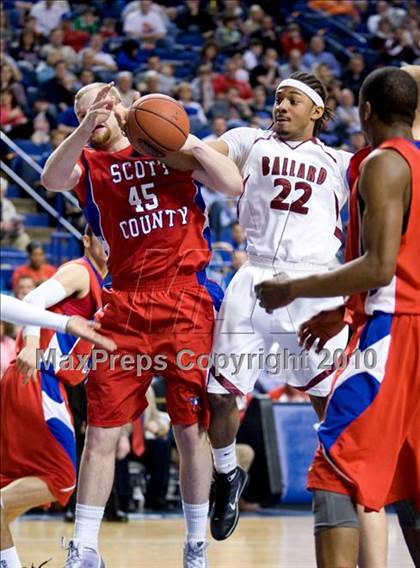 Thumbnail 2 in Ballard vs. Scott County (KHSAA Sweet 16 Semifinal) photogallery.