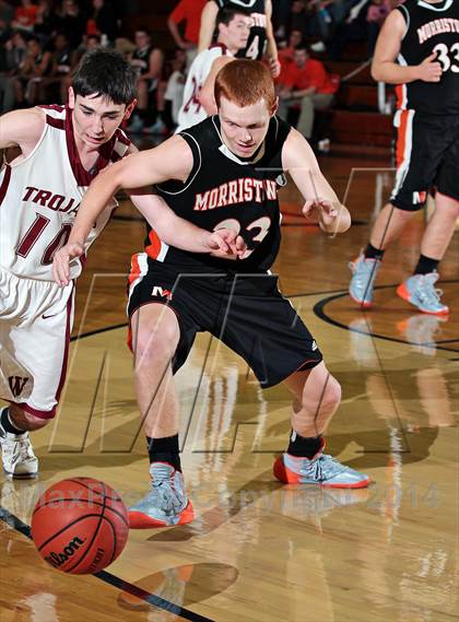 Thumbnail 3 in Morristown-Hamblen East vs  Morristown-Hamblen West (TSSAA D2-AAA District Quarterfinals) photogallery.