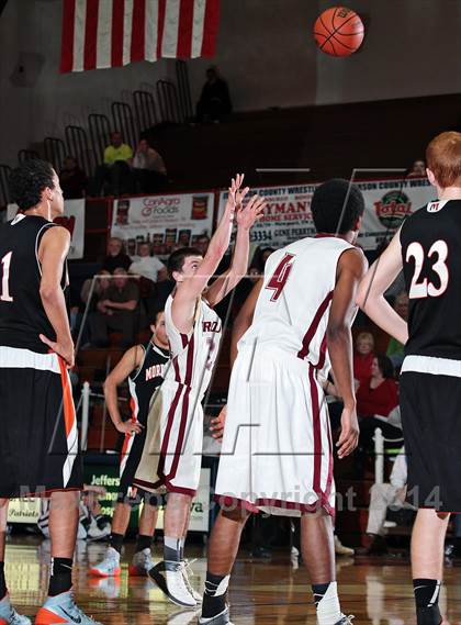Thumbnail 2 in Morristown-Hamblen East vs  Morristown-Hamblen West (TSSAA D2-AAA District Quarterfinals) photogallery.