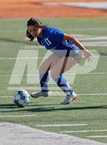 Thumbnail 2 in Oconee County vs Bremen (GHSA 3A Championship) photogallery.