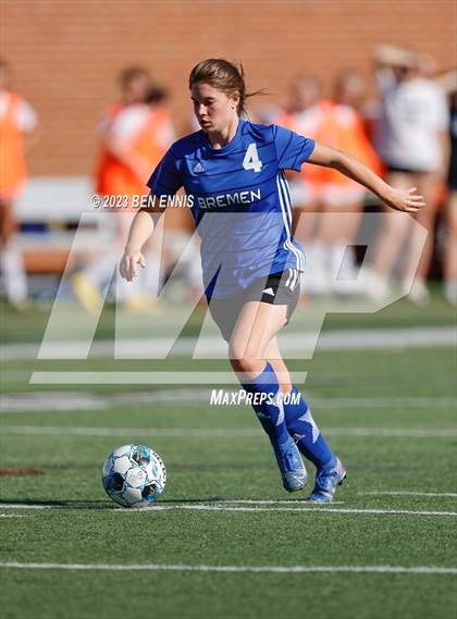 Thumbnail 2 in Oconee County vs Bremen (GHSA 3A Championship) photogallery.