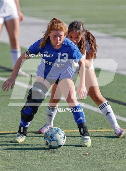 Thumbnail 3 in Oconee County vs Bremen (GHSA 3A Championship) photogallery.
