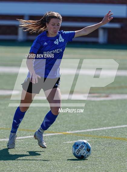 Thumbnail 3 in Oconee County vs Bremen (GHSA 3A Championship) photogallery.