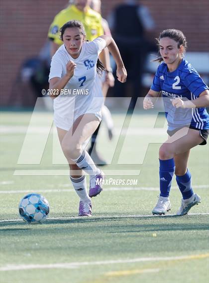 Thumbnail 3 in Oconee County vs Bremen (GHSA 3A Championship) photogallery.