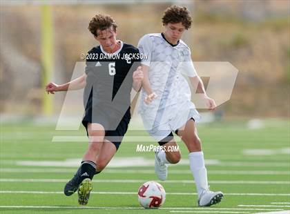 Thumbnail 3 in Spring Creek vs Virgin Valley (VVHS Bulldogs Invitational) photogallery.