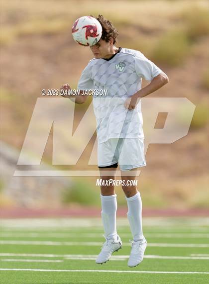 Thumbnail 1 in Spring Creek vs Virgin Valley (VVHS Bulldogs Invitational) photogallery.