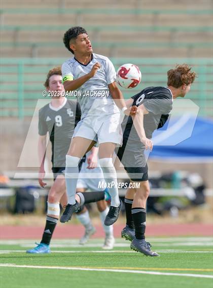 Thumbnail 2 in Spring Creek vs Virgin Valley (VVHS Bulldogs Invitational) photogallery.