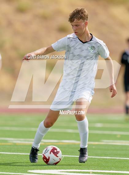 Thumbnail 3 in Spring Creek vs Virgin Valley (VVHS Bulldogs Invitational) photogallery.